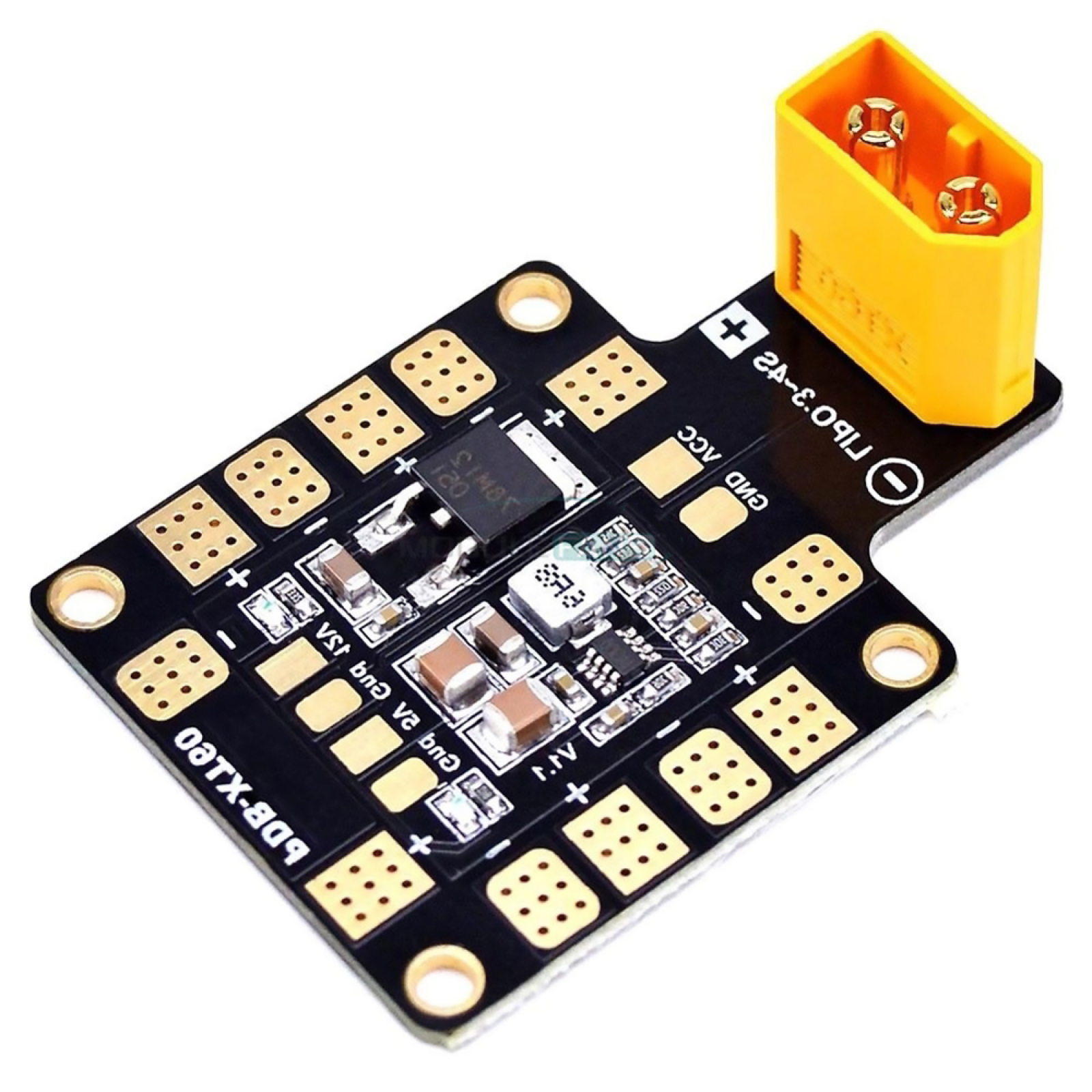 Rc Helicopter Parts - PDB XT60 with Dual BEC 5V&12V