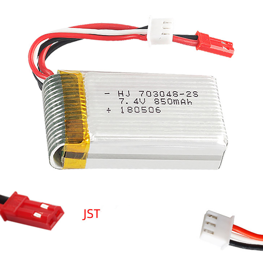 1-5pcs  2s 7.4V 850mAh 703048  - đánh giá và giá Rc Helicopter Battery