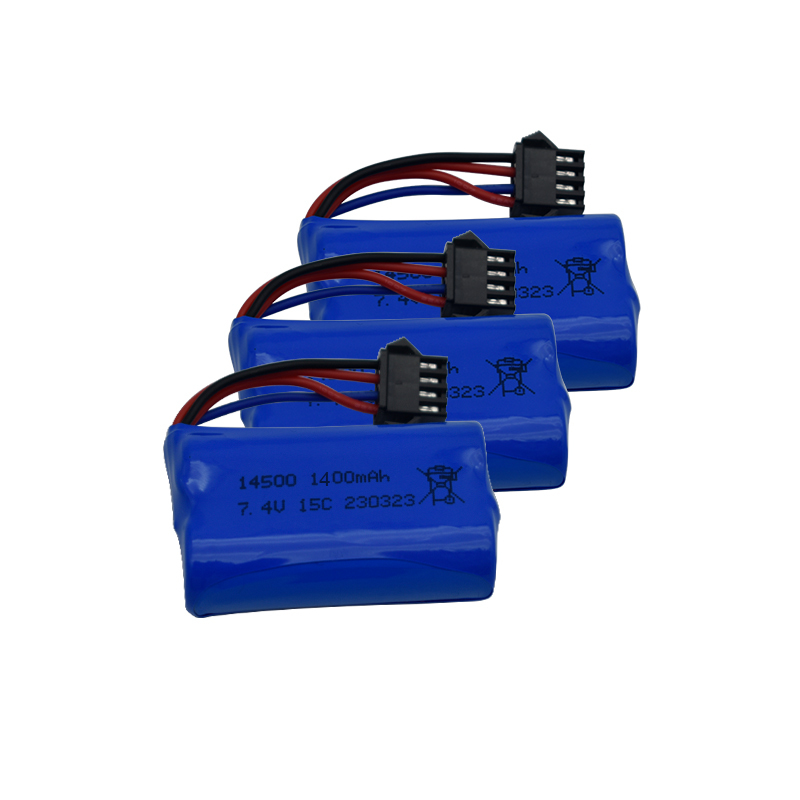 7.4V 1400mAh 14500 lithium-ion - đánh giá và giá Rc Helicopter Parts