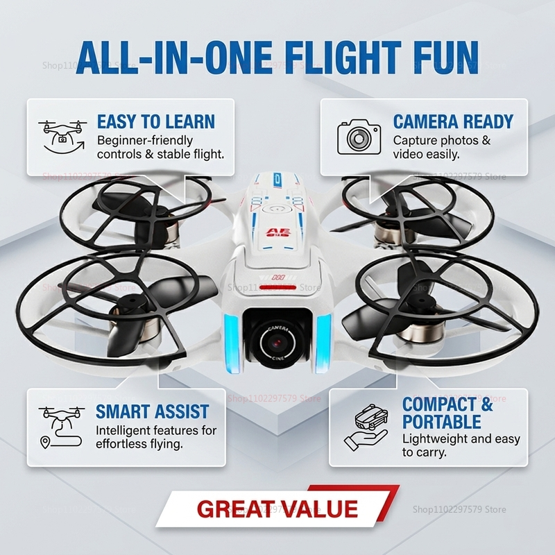 Introduction Drone GPS 8K Prof - đánh giá và giá Rc Helicopter Case