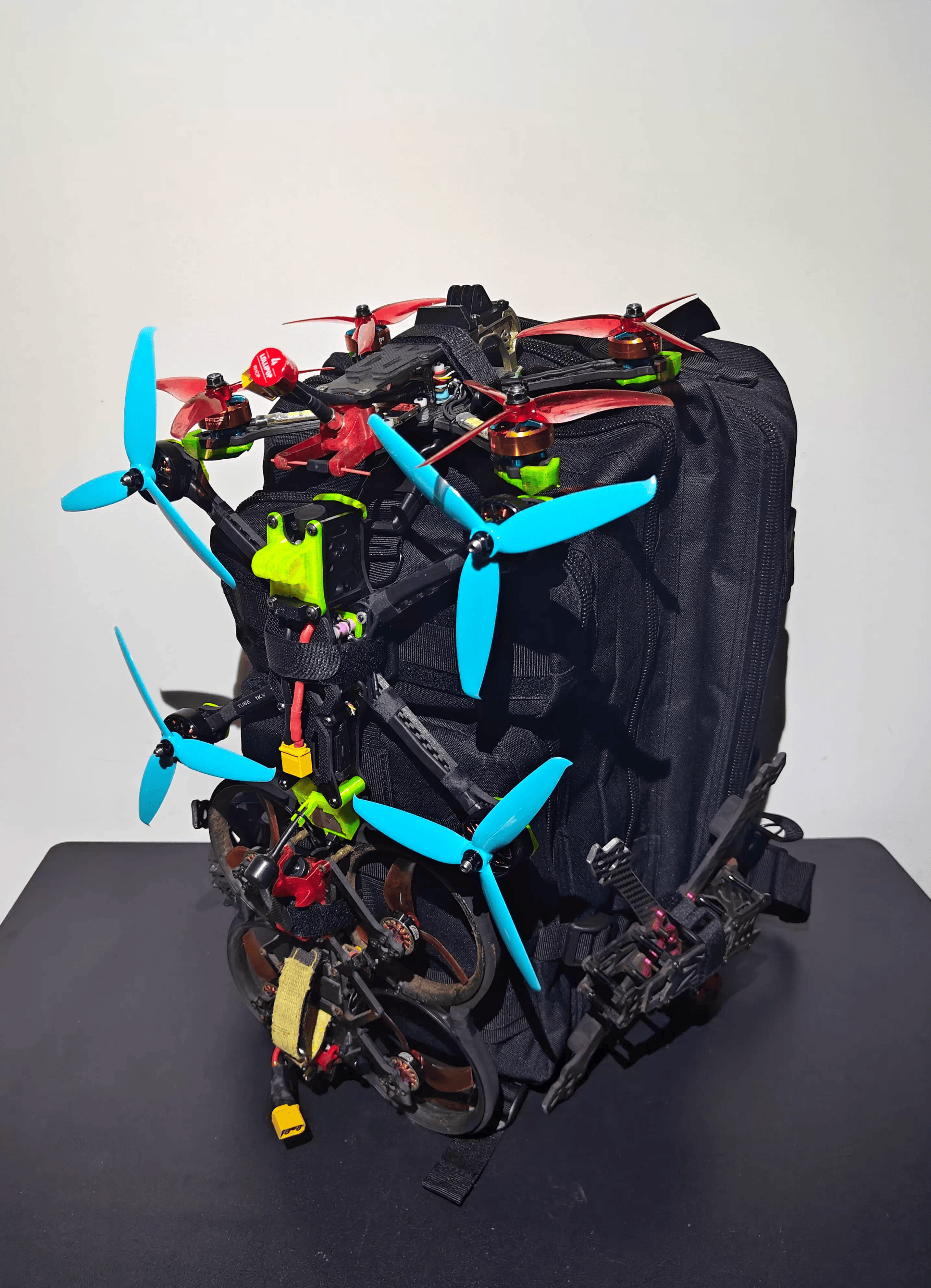FPV Backpack Military Hang 4-5 - đánh giá và giá Rc Helicopter Bag