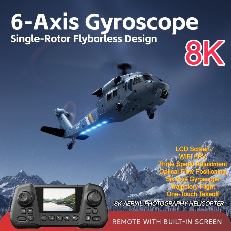 Single-Rotor Flybarless Design - đánh giá và giá Rc Helicopter Gyro