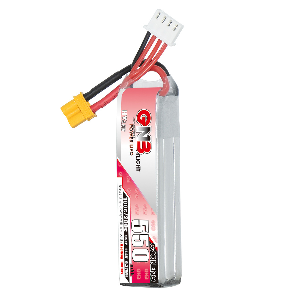 GNB HV 11.4V 550mAh 100C/200C  - đánh giá và giá Rc Helicopter Coaxial