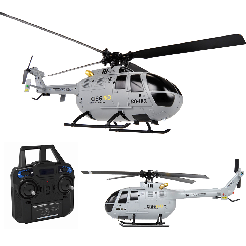C186 Pro B105 2.4G RTF RC Heli - đánh giá và giá Rc Helicopter Single Rotor