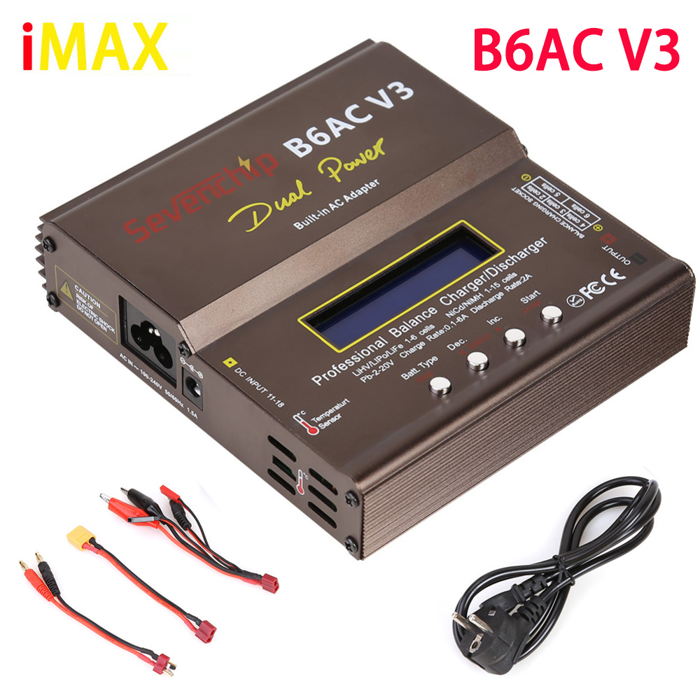 80W imax B6AC V3 Balance Charg - đánh giá và giá Rc Helicopter Charger