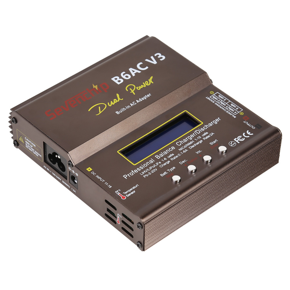 80W imax B6AC V3 Balance Charg - đánh giá và giá Rc Helicopter Charger