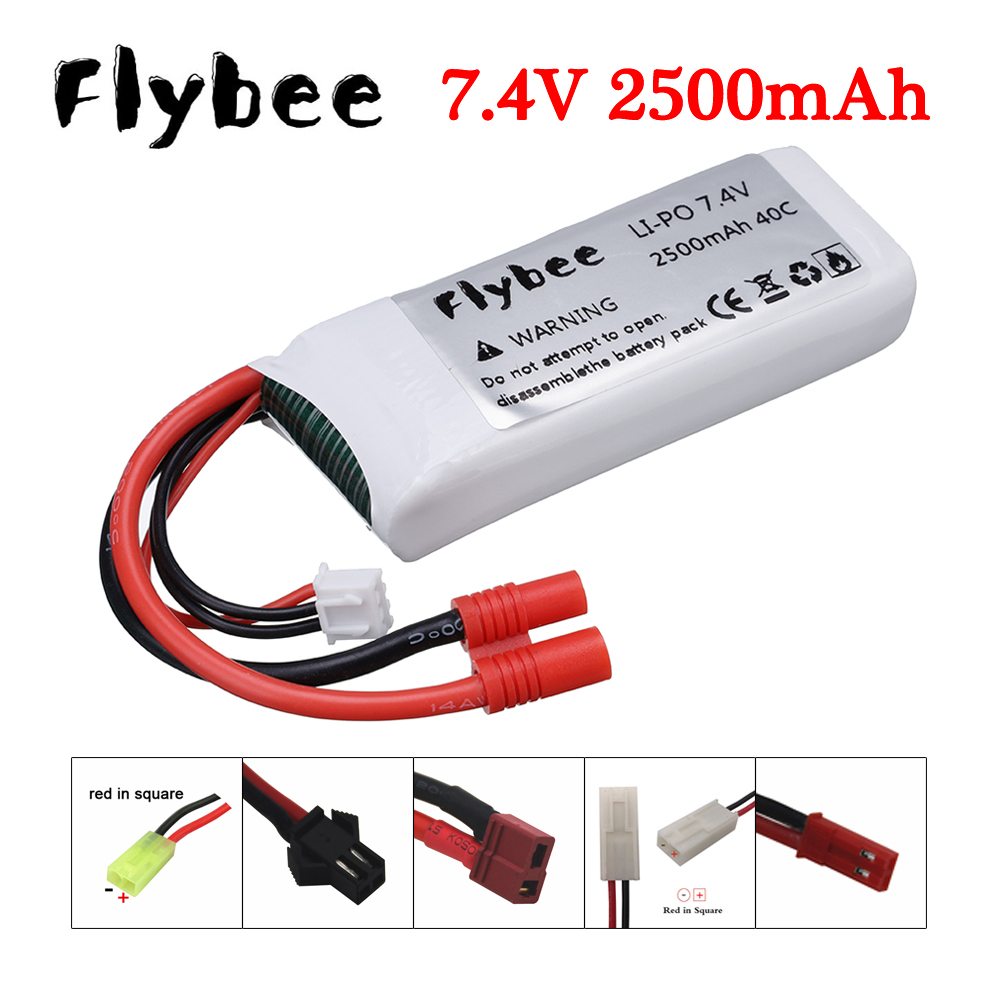 7.4v 2500mAh 25C Lipo battery  - đánh giá và giá Rc Helicopter Parts