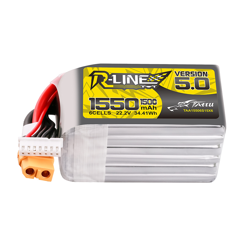 TATTU-R-LINE 5.0 22.2V 1550mAh - đánh giá và giá Rc Helicopter Parts