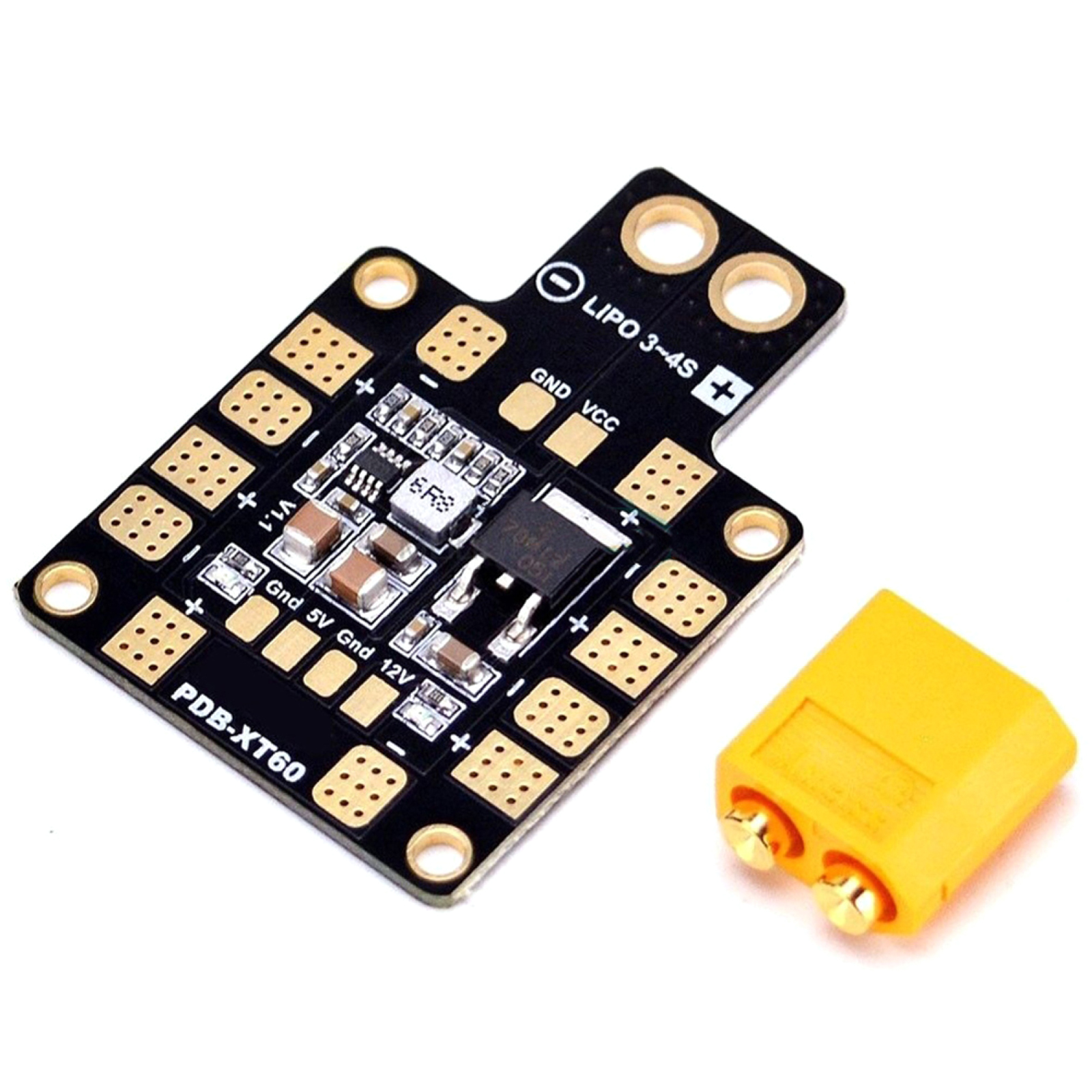 PDB XT60 with Dual BEC 5V&12V  - đánh giá và giá Rc Helicopter Parts