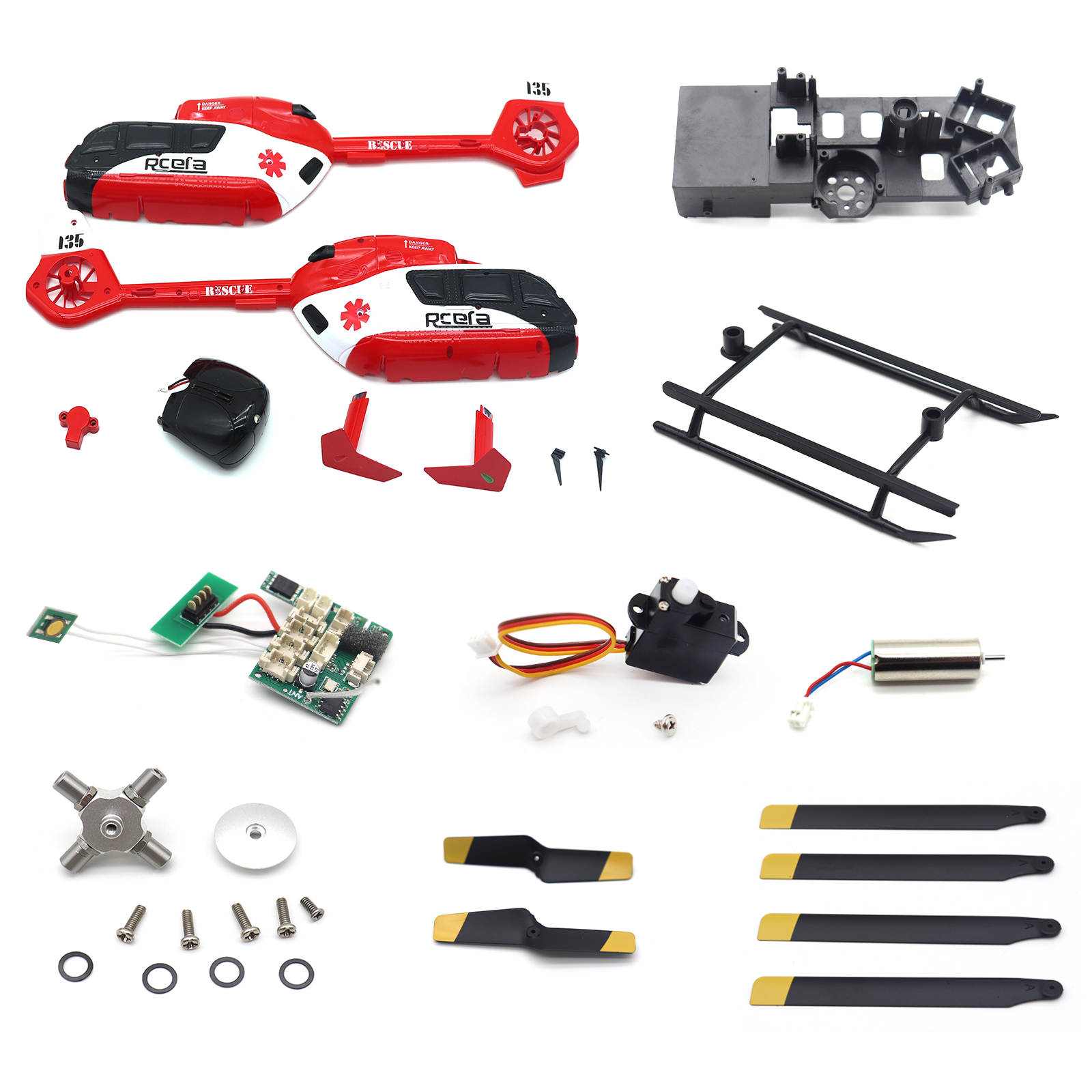 Original Parts for C159 EC-135 - đánh giá và giá Rc Helicopter Parts