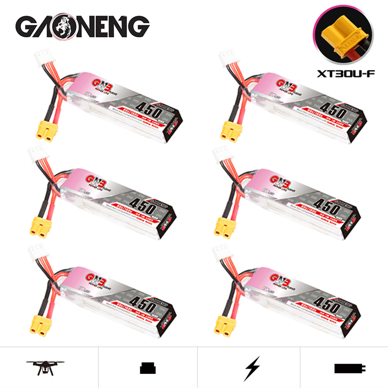 GNB LiPo Battery HV 2S 7.6V 45 - đánh giá và giá Rc Helicopter Battery