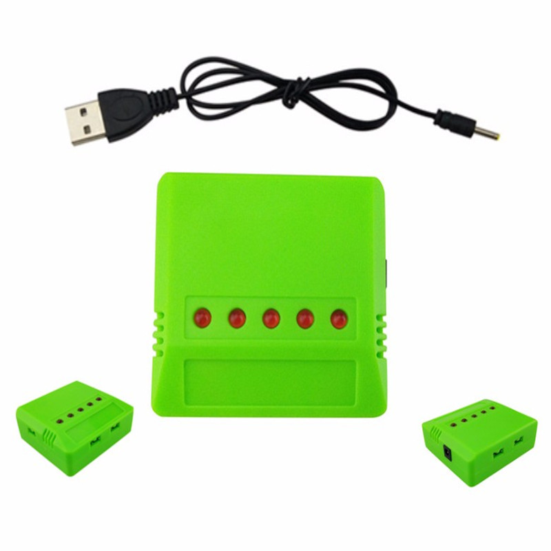 5PCS Cables And 1X 5 In 1 USB  - đánh giá và giá Rc Helicopter Charger