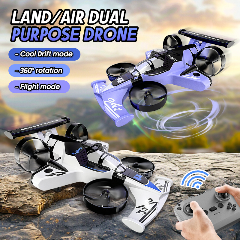 2in1 Mini Drone Air-Ground Fly - đánh giá và giá Rc Helicopter Electric