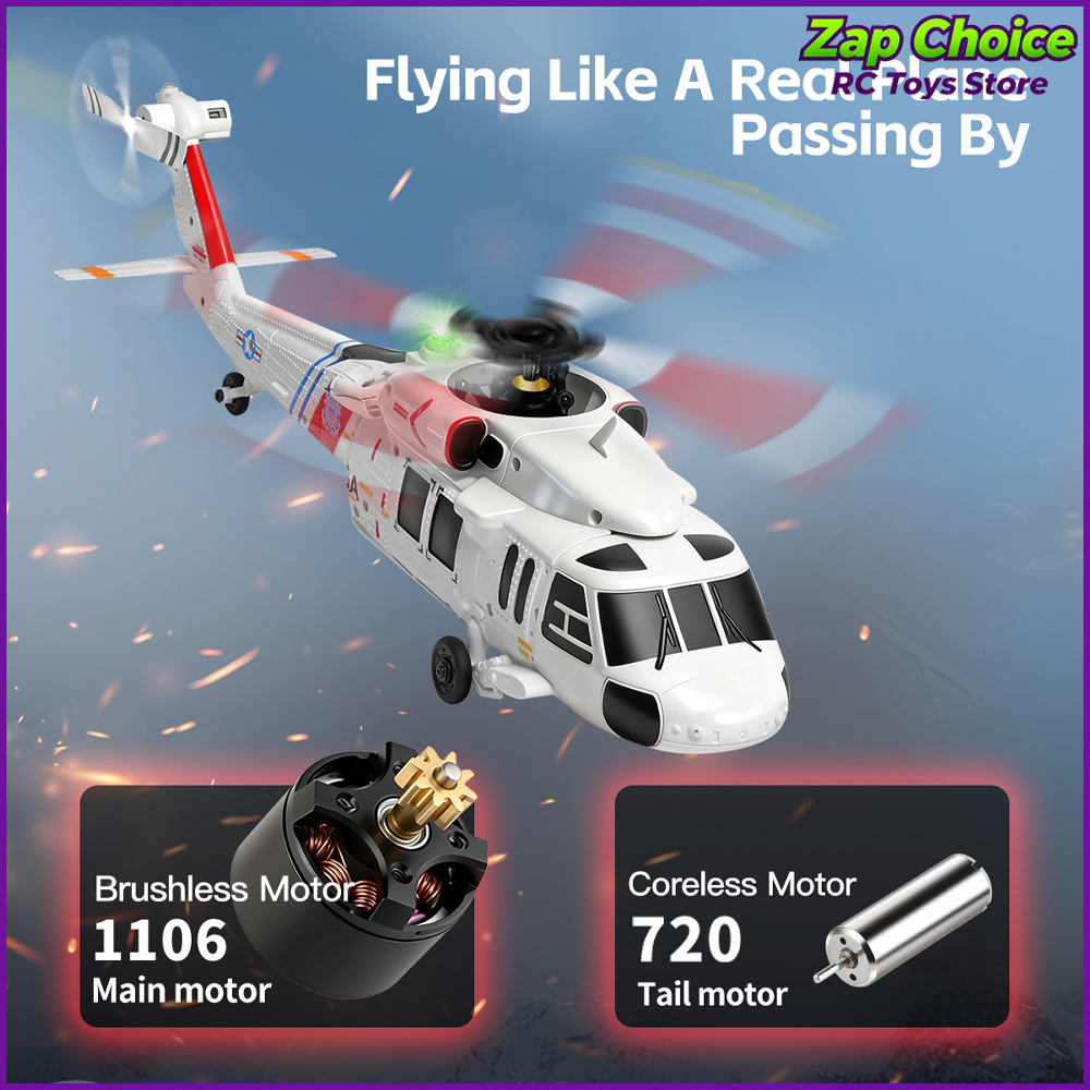 Wltoys K270 Black Hawk UH-60L  - đánh giá và giá Rc Helicopter Gyro