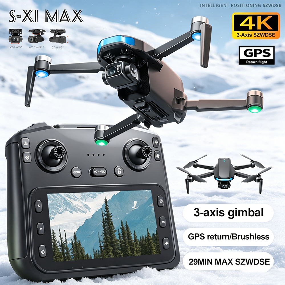 New S-X1 MAX Drone GPS 8K Prof - đánh giá và giá Rc Helicopter Electric
