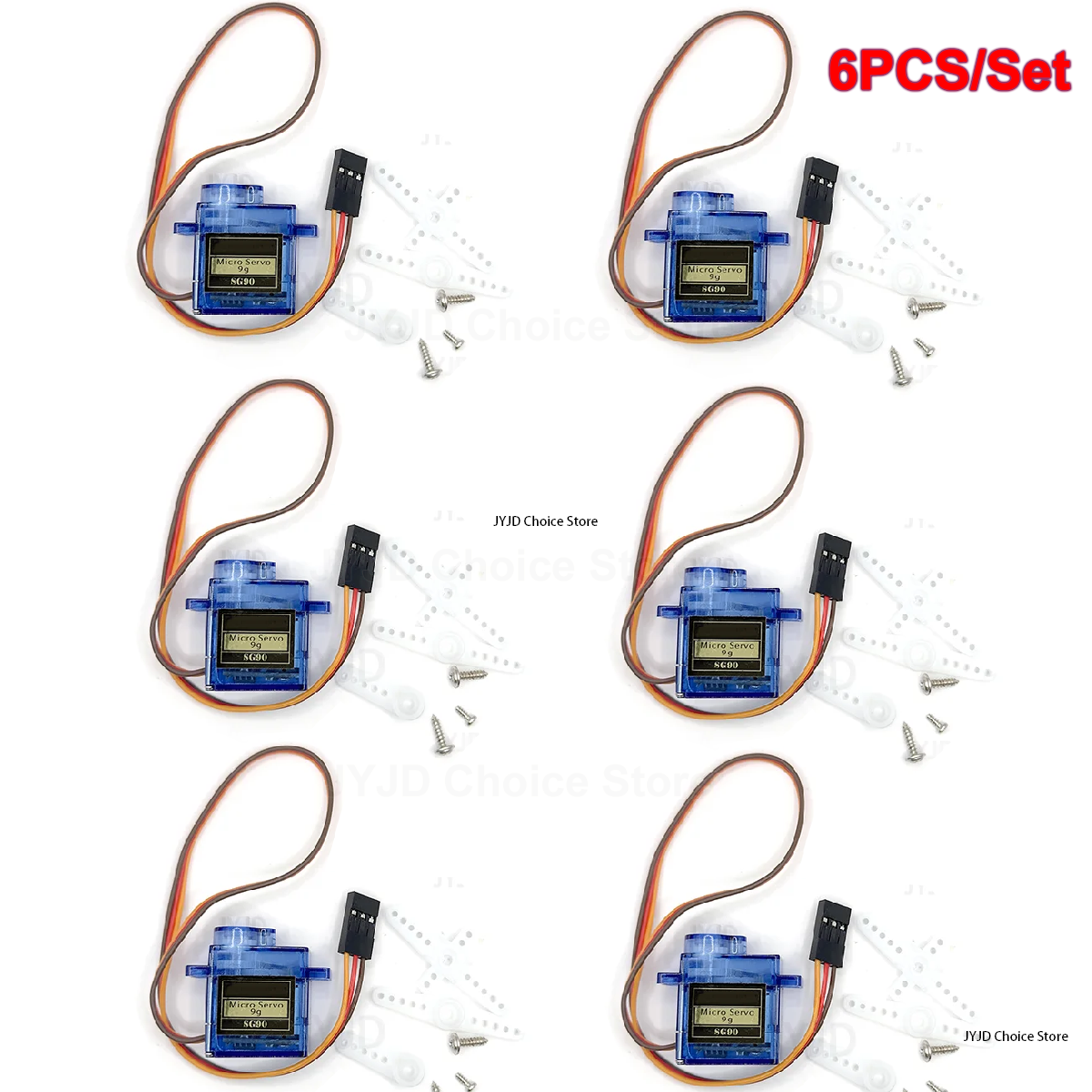 6pcs Sg90 9g Micro Servo Motor - đánh giá và giá Rc Helicopter Servo