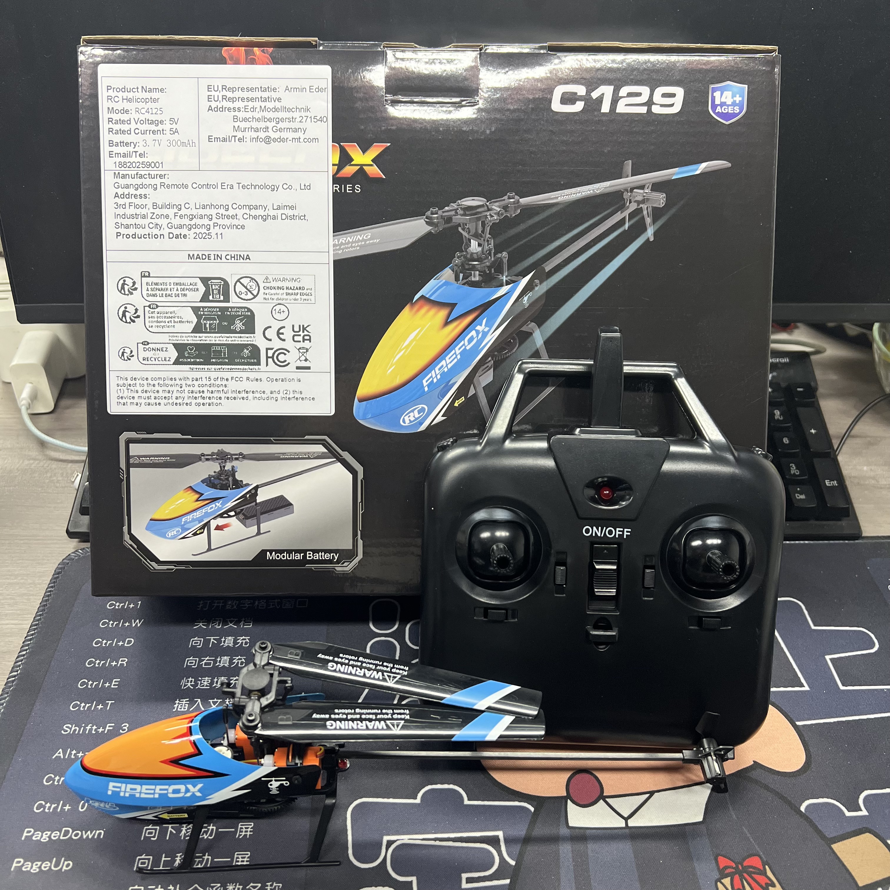RC ERA C129 Helicopter 4 Chann - đánh giá và giá Rc Helicopter Single Rotor